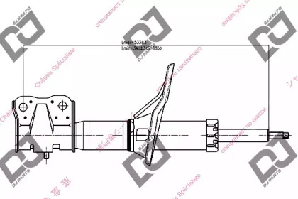 Амортизатор DJ PARTS DS1155GS